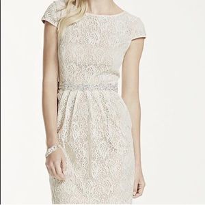 David’s Bridal Lace Dress